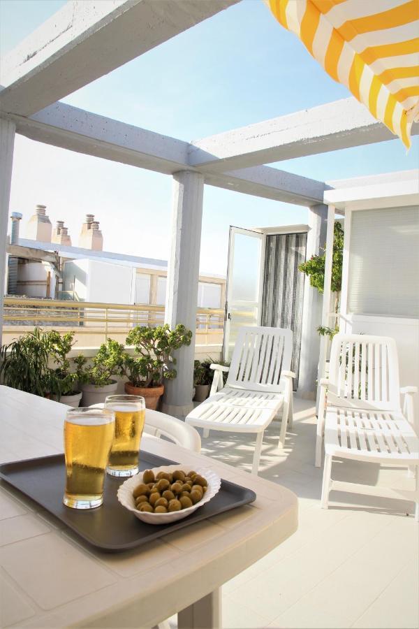 La Perla Apartment, Paradis Park, La Pineda - Atico 1ª Linea - Solarium - Wifi - Piscina 외부 사진
